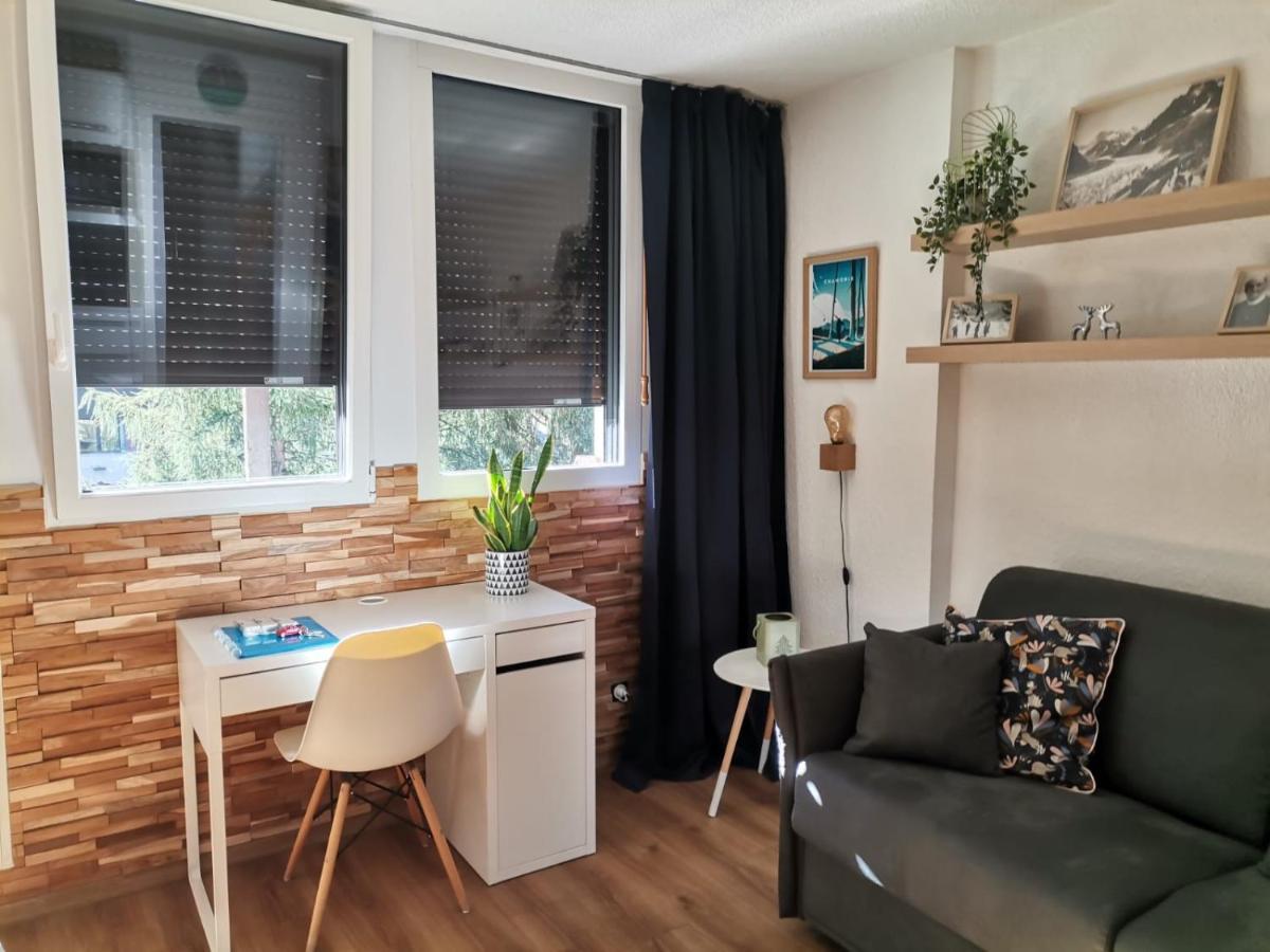 Apartament Studio Face Au Mont-Blanc Chamonix Zewnętrze zdjęcie